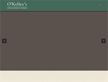 Tablet Screenshot of okelleysupholstery.com